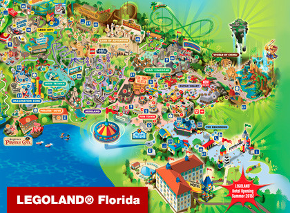 Legoland + Legoland Water Park + Sea Life Orlando Aquarium - 1 Dia